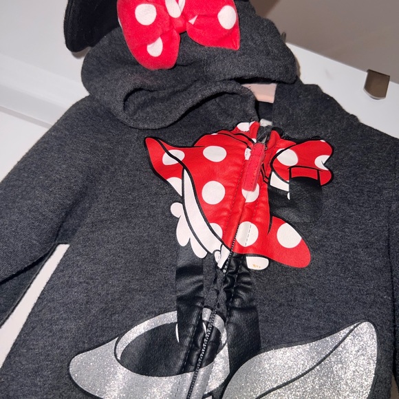 H&M Minnie Mouse zip up hoodie size 6-9 months - Picture 2 of 4